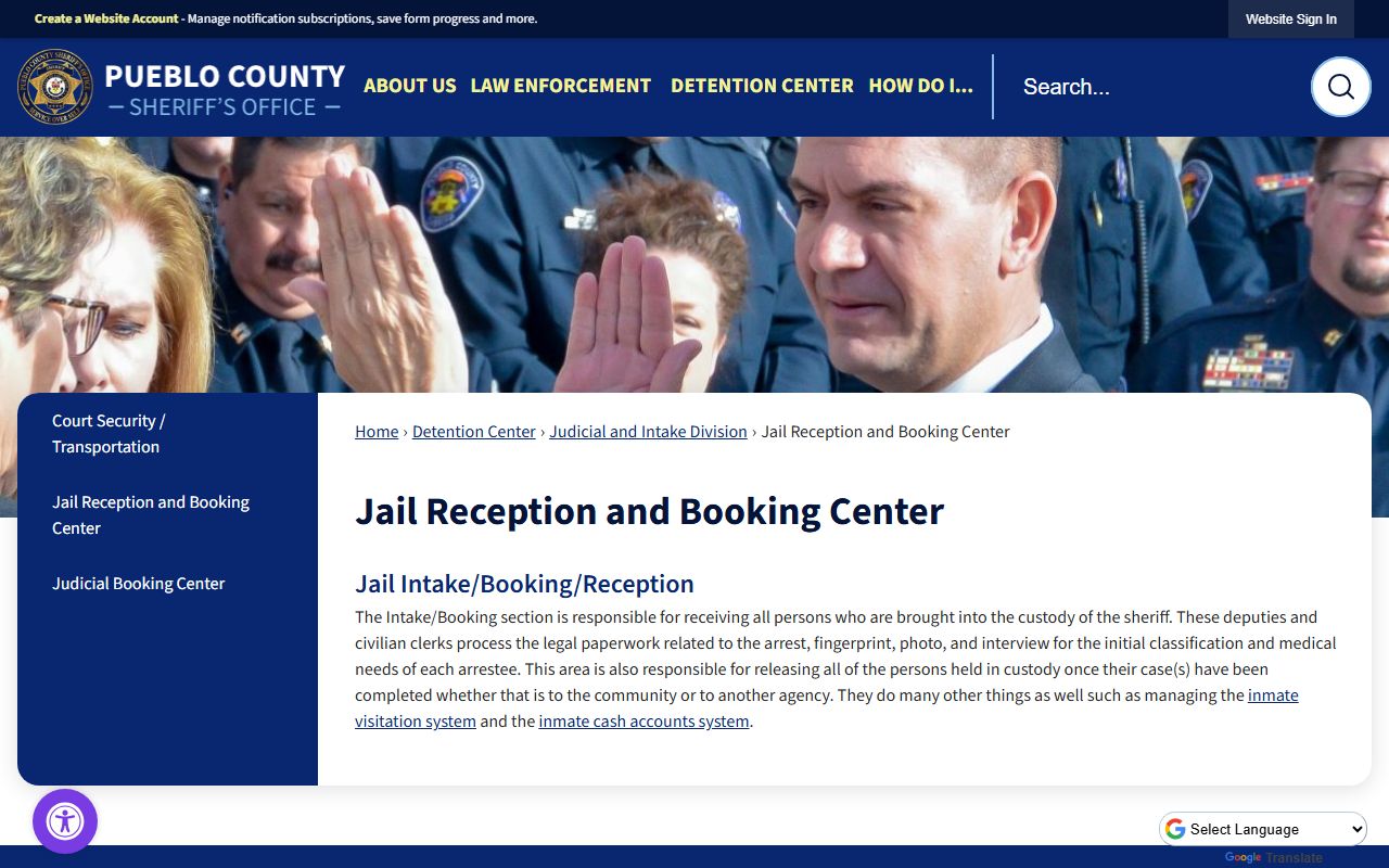 Pueblo County booking reports