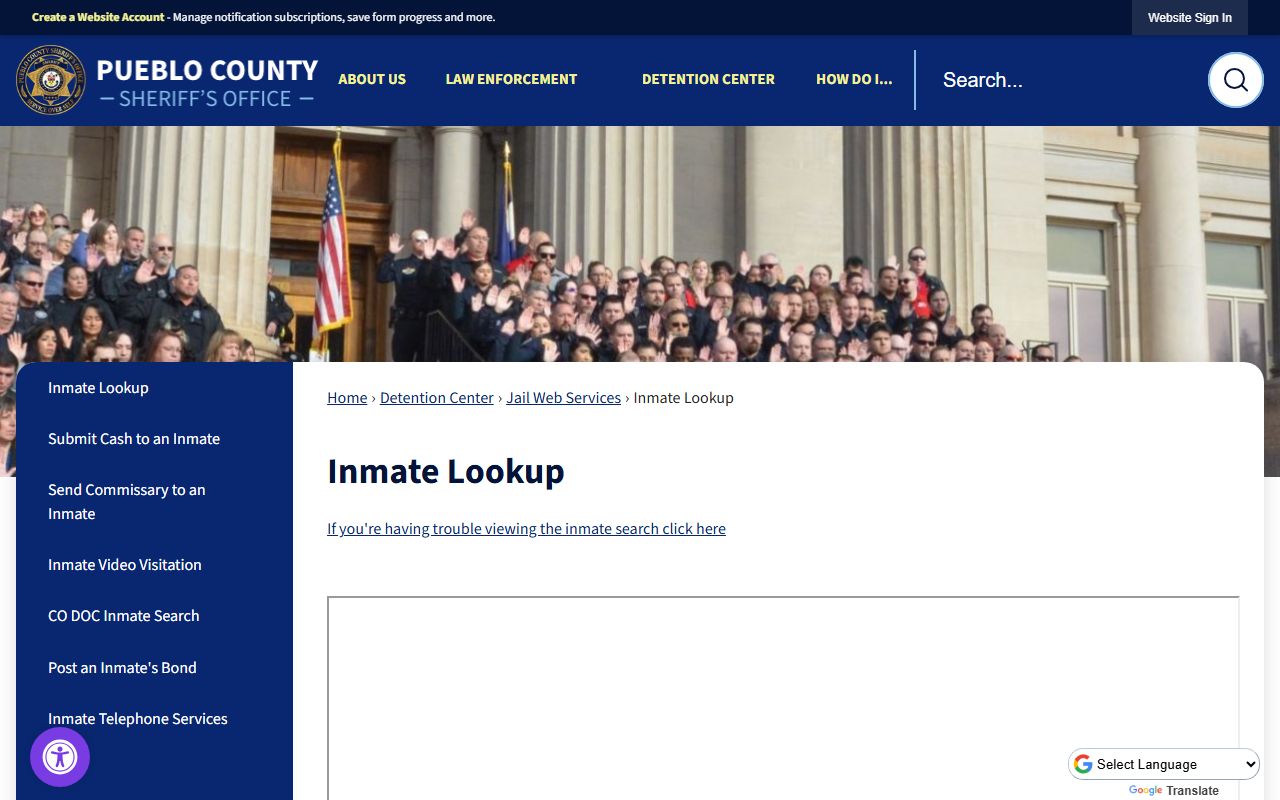 Pueblo County booking reports