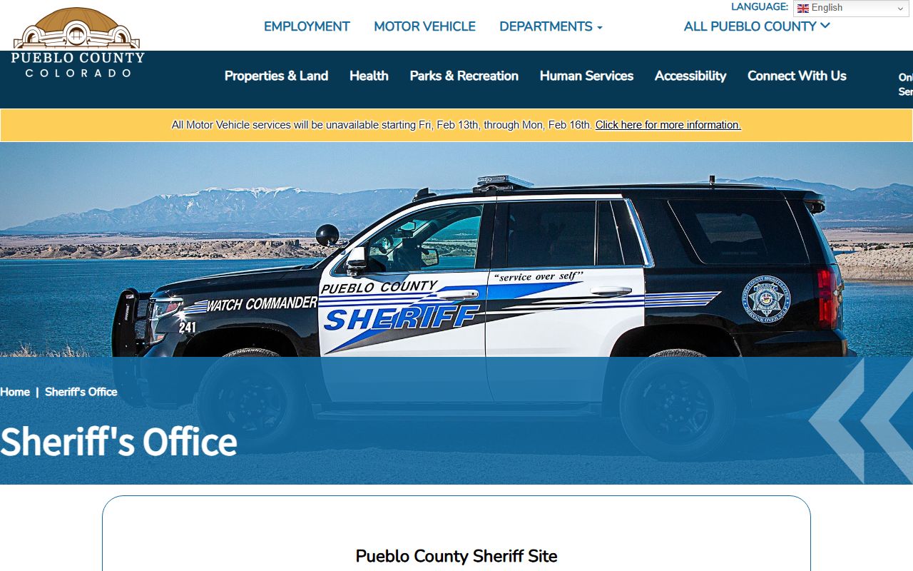 Pueblo County booking reports